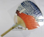 Paper round fan