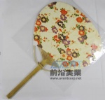 Bamboo round fan