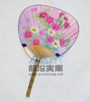 Bamboo round fan