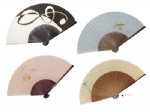 Bamboo folding fan