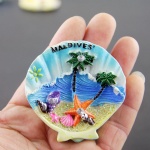 Resin 3D tourist souvenir fridge magnet