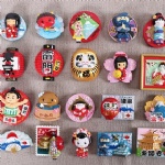 Resin 3D tourist souvenir fridge magnet